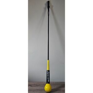 SKLZ Gold Flex 48 Inch Golf Swing Trainer Weighted Tempo Strength Practice Aid